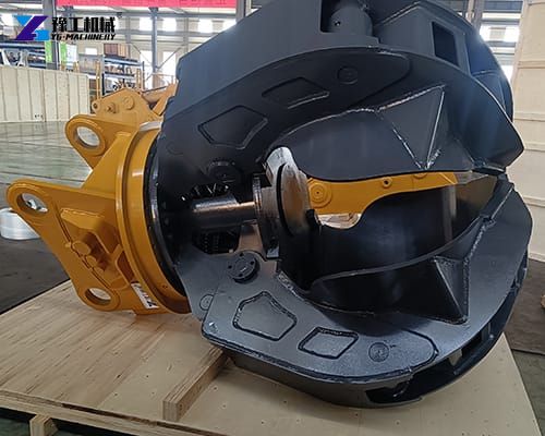 YG orange peel grapple for excavator