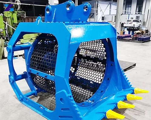 excavator screening bucket attachment for sale