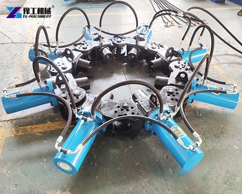 hydraulic concrete pile breaker