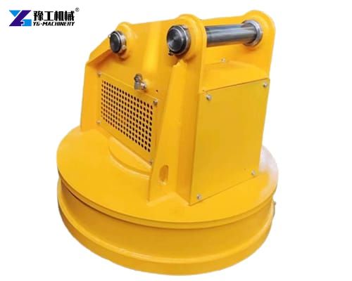 hydraulic magnet attachment for excavator