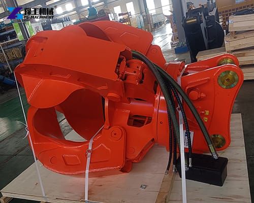 orange peel grapple display