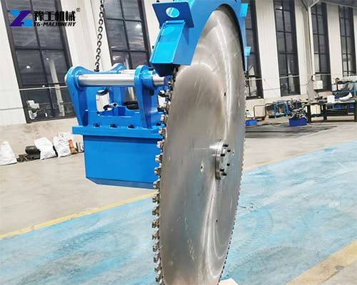 YG rock saw attachment for excavator