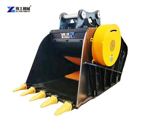 crusher bucket for excavator