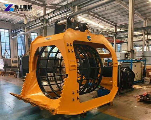 rotating screening bucket manufacturing in factory