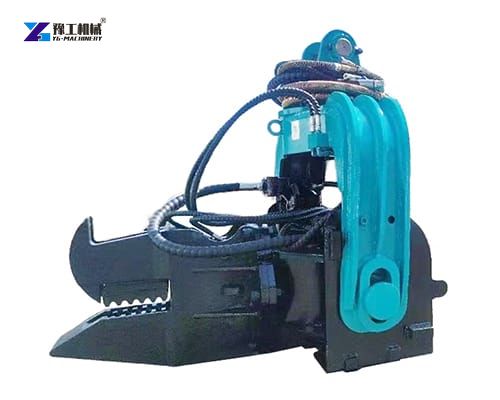 vibratory pile driver for excavator