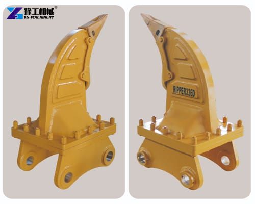 hydraulic excavator ripper