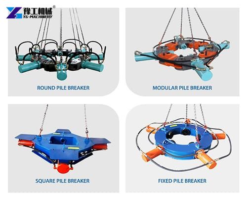 Round Pile Breaker and Square Pile Breaker