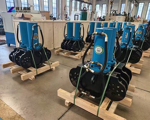 Hydraulic Pile Breaker Sold to Singapore