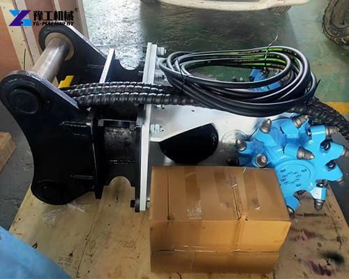 drum cutter attachment for excavator to the Czech Republic