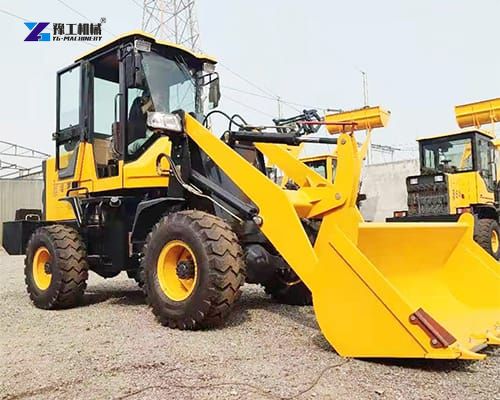 YG loader in construction