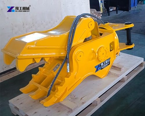 hydraulic concrete pulverizer for excavator