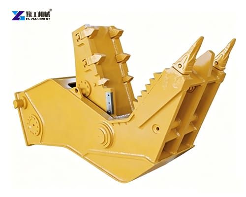 excavator pulverizer attachment