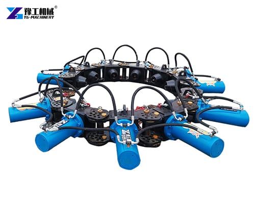 hydraulic pile breaking machine