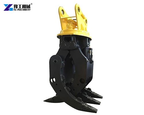 YG excavator rock grab attchment