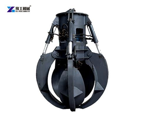 excavator scrap grapple
