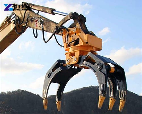 rock grapple for excavator