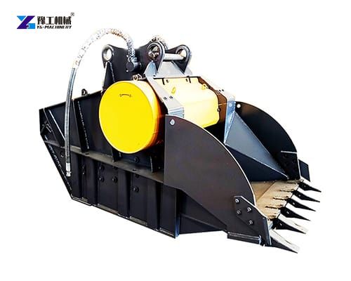 concrete crusher bucket