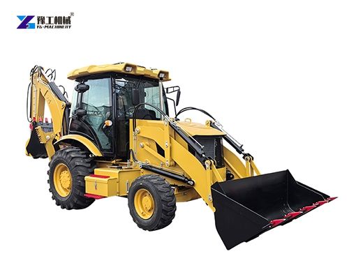 front and backhoe loader