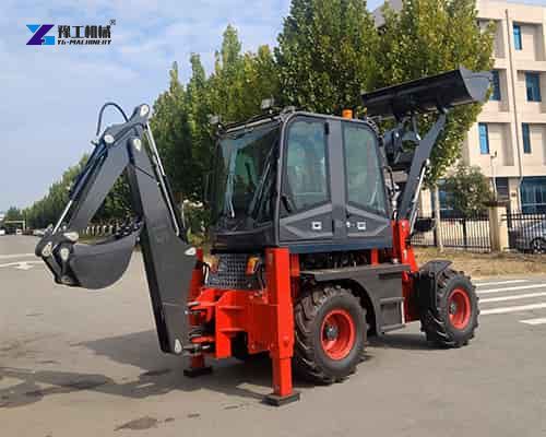 heavy duty construction backhoe loader equipment