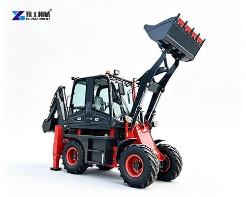 versatile front end loader backhoe